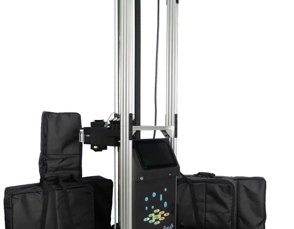 DXonJet wall printer with bags