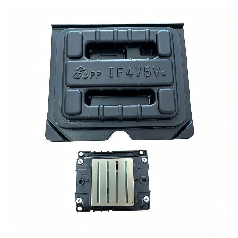 DXonJet-supplied printhead photograph with its protective packaging and nozzle assembly